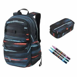 NITRO Future Hero Schulranzen-Set 3-teilig