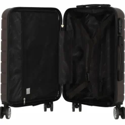 Nowi Hartgepäck Kabinengepäck|4-Rollen Kabinentrolleys<Bergamo 4 Rollen Kabinentrolley 56 cm bronze