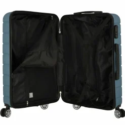 Hot Nowi Bergamo 4 Rollen Kofferset 2-teilig türkis