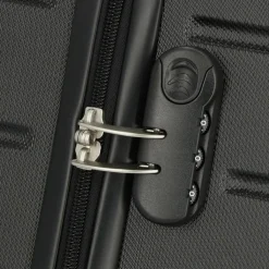 Sale Nowi Bergamo 4 Rollen Kofferset 2-teilig schwarz