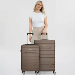 Nowi Bergamo 4 Rollen Kofferset 2-teilig