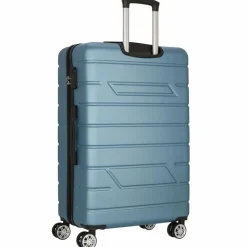Best Nowi Bergamo 4 Rollen Trolley 75 cm türkis