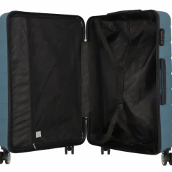 Best Nowi Bergamo 4 Rollen Trolley 75 cm türkis