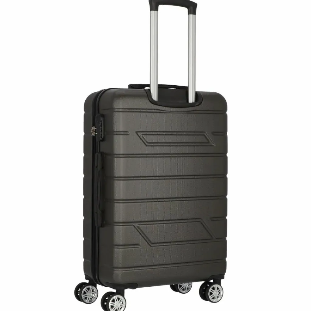 Discount Nowi Bergamo 4 Rollen Trolley 65 cm anthrazit