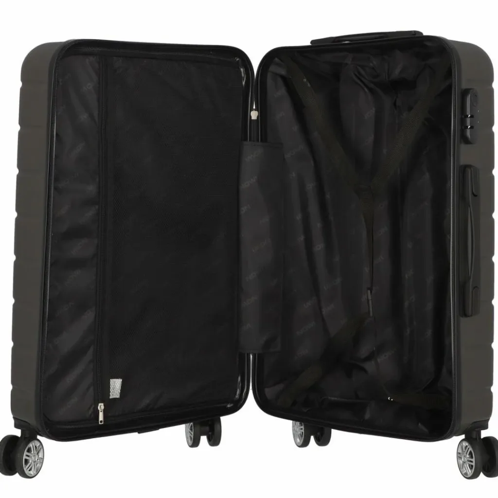 Discount Nowi Bergamo 4 Rollen Trolley 65 cm anthrazit