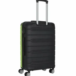 Outlet Nowi Rhodos 4 Rollen Kofferset 3-teilig sz-lime