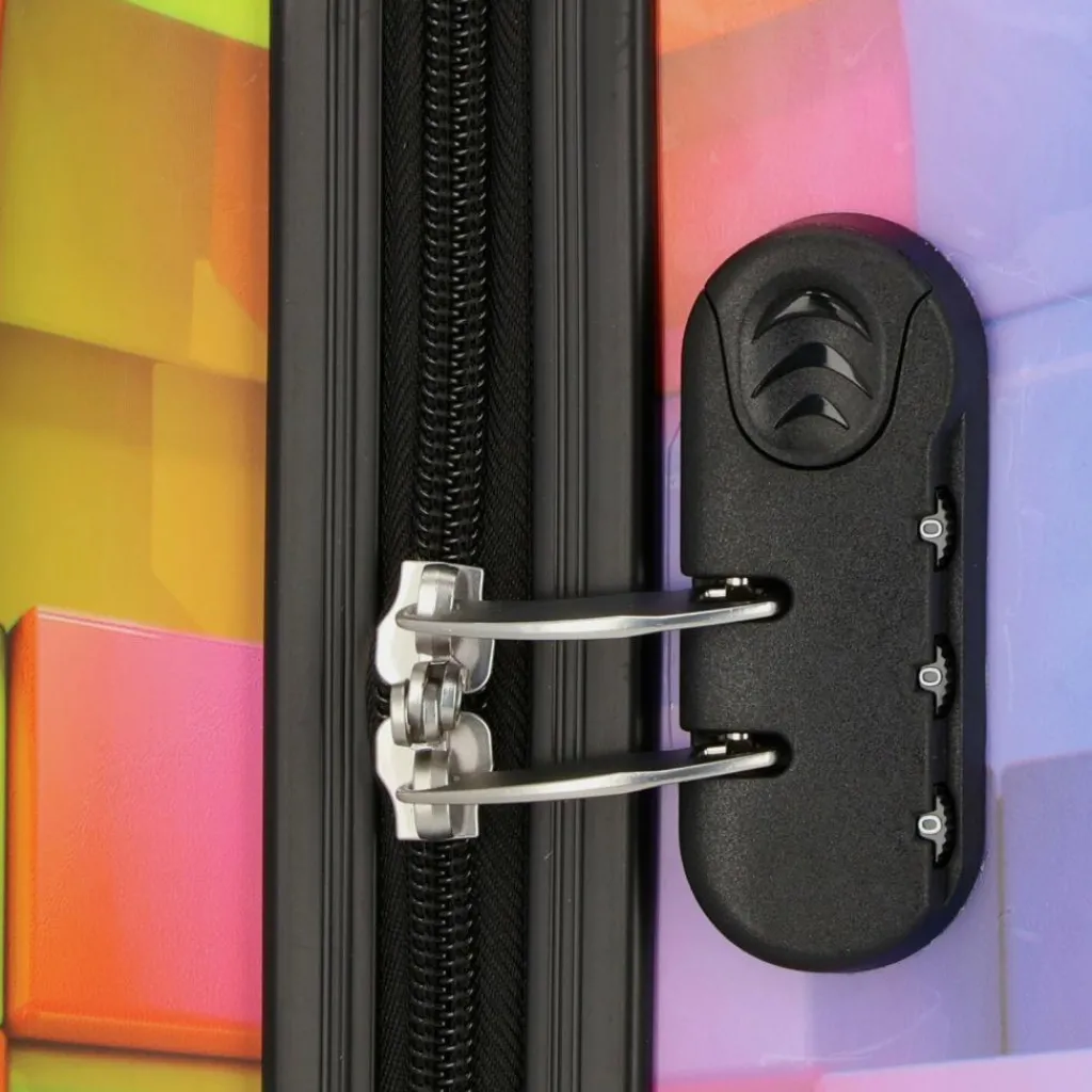 Nowi Hartgepäck Kabinengepäck|4-Rollen Kabinentrolleys<Santa Cruz De Tenerife 4 Rollen Kabinentrolley S 54 cm bunt