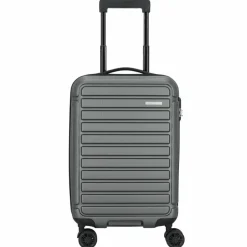Nowi Vancouver 4-Rollen Kabinentrolley 55 cm mit Doppelrollen anthrazit