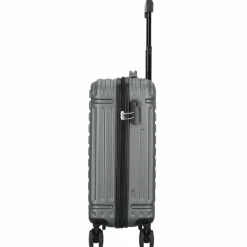 Nowi Vancouver 4-Rollen Kabinentrolley 55 cm mit Doppelrollen anthrazit