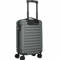 Nowi Vancouver 4-Rollen Kabinentrolley 55 cm mit Doppelrollen anthrazit