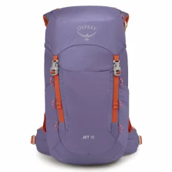 Outlet Osprey Jet 18 Wanderrucksack 46 cm euphoria purple-mars orange