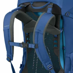 Osprey Rook 65 Trekkingrucksack 75 cm astology blue-blue flame