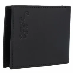 oxmox Herrengeldbörsen Querformat<Leather Geldbörse RFID Schutz Leder 10.5 cm lizard