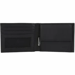 oxmox Herrengeldbörsen Querformat<Leather Geldbörse RFID Schutz Leder 10.5 cm lizard