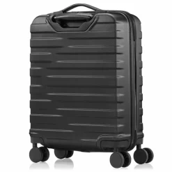 Pack Easy Hartgepäck Kabinengepäck|4-Rollen Kabinentrolleys<Clipper by Kosmo 4 Rollen Kabinentrolley 55 cm schwarz