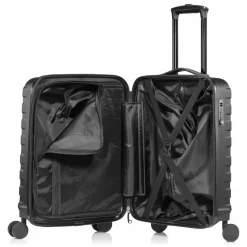 Pack Easy Hartgepäck Kabinengepäck|4-Rollen Kabinentrolleys<Clipper by Kosmo 4 Rollen Kabinentrolley 55 cm schwarz
