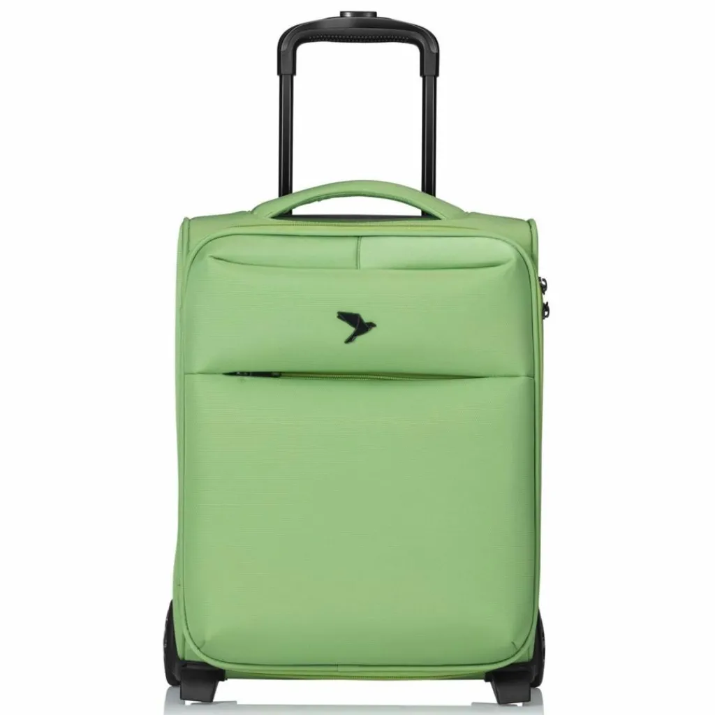 New Pack Easy Easytrip 2 Rollen Kabinentrolley 45 cm grün parrot