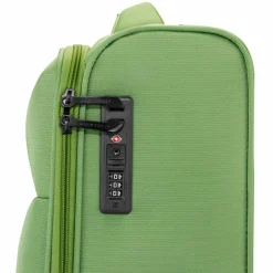 New Pack Easy Easytrip 2 Rollen Kabinentrolley 45 cm grün parrot