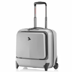 Outlet Pack Easy Genius 2 Rollen Pilotentrolley 42 cm Laptopfach silber
