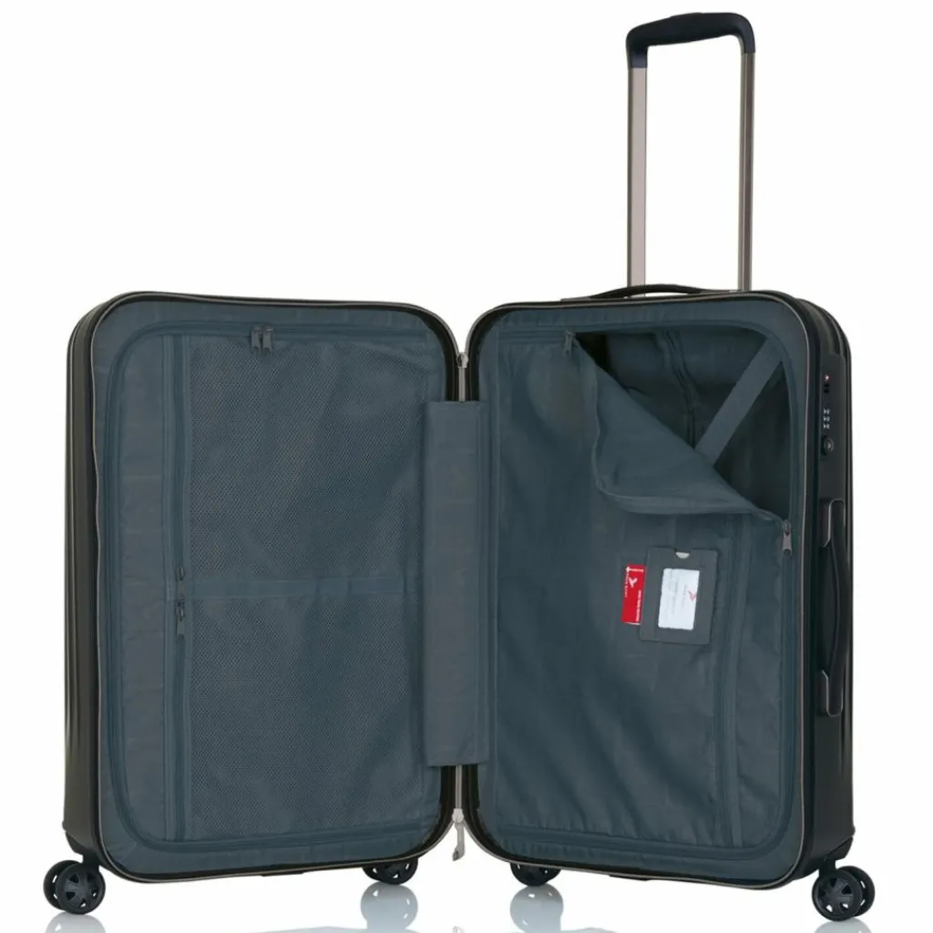 Online Pack Easy Genius 4 Rollen Trolley M 66 cm schwarz