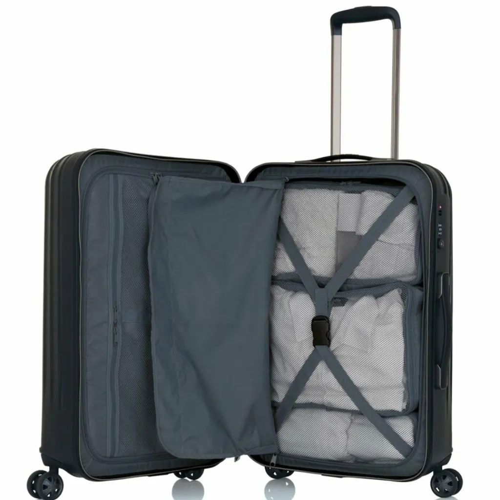 Online Pack Easy Genius 4 Rollen Trolley M 66 cm schwarz