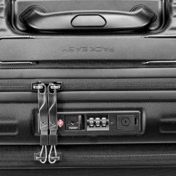 Pack Easy Pilotenkoffer|Laptoptaschen<Genius 2 Rollen Pilotentrolley 42 cm Laptopfach schwarz