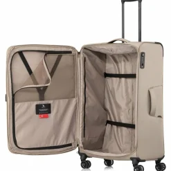 Hot Pack Easy GoOn 4 Rollen Trolley L 78 cm beige
