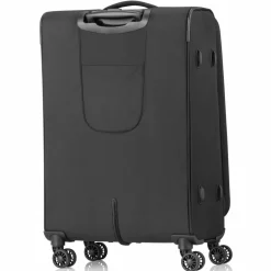 Discount Pack Easy GoOn 4 Rollen Trolley M 67 cm mit Dehnfalte schwarz