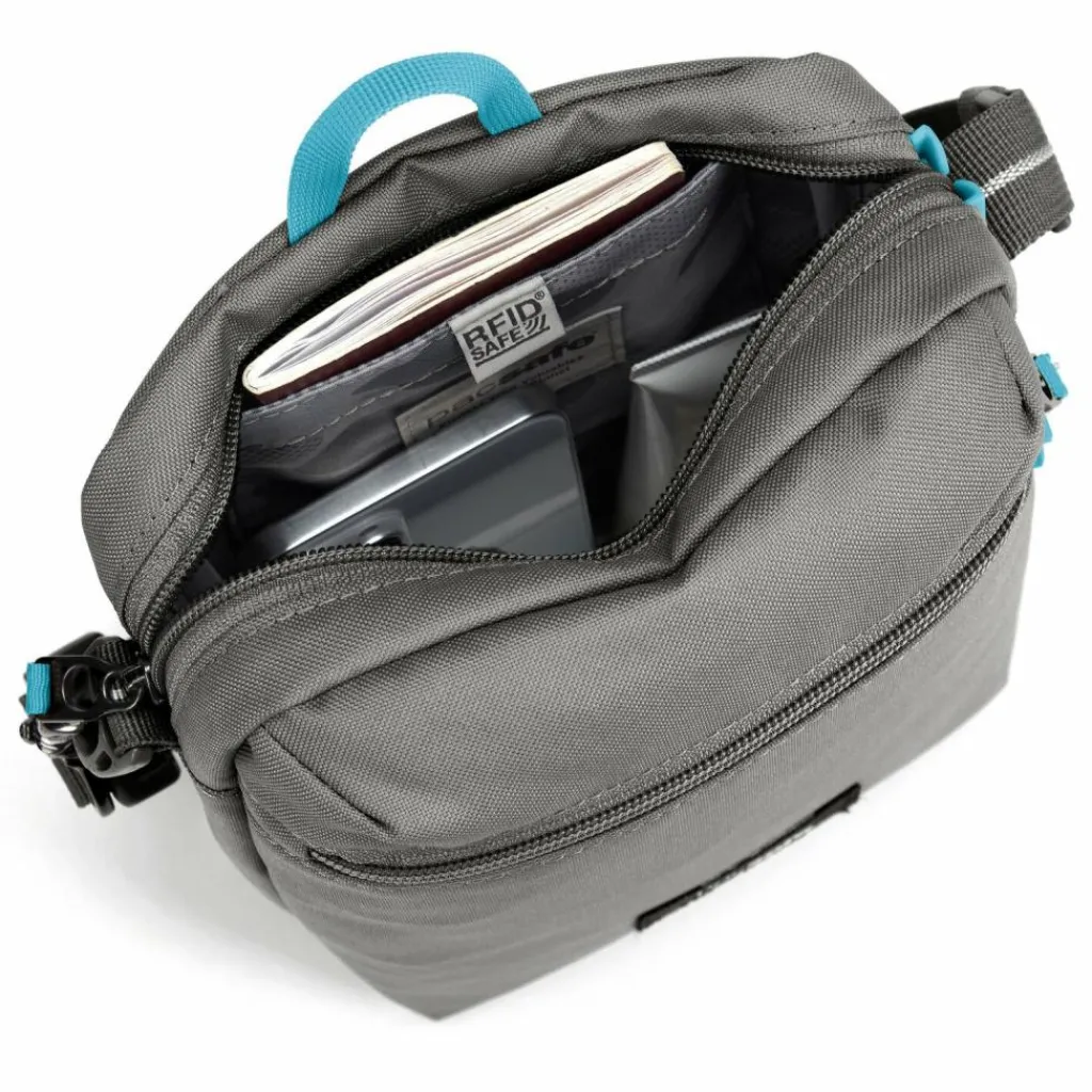 Pacsafe GO Festival anti theft Umhängetasche RFID 17 cm stone