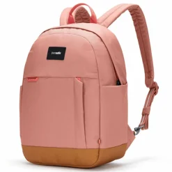 Pacsafe Go Rucksack RFID 36,5 cm Laptopfach rose
