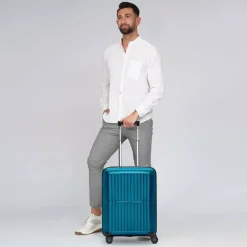 Pactastic Collection 01 4 Rollen Kabinentrolley S 55 cm mit Dehnfalte