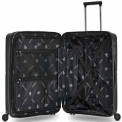 Sale Pactastic Collection 01 4 Rollen Trolley M 67 cm mit Dehnfalte black-metallic
