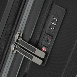 Best Pactastic Collection 01 4-Rollen Kofferset 3tlg. mit Dehnfalte black-metallic