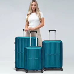 Pactastic Collection 01 4-Rollen Kofferset 3tlg. mit Dehnfalte