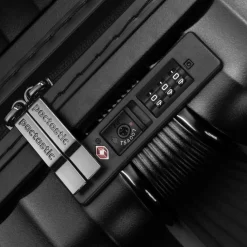 Pactastic Hartgepäck|4-Rollen Koffer<Collection 02 THE MEDIUM 4 Rollen Trolley 67 cm black metallic