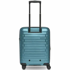 Pactastic Collection 04 THE CABIN + 4 Rollen Kabinentrolley S 55 cm mit Dehnfalte