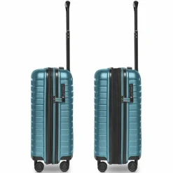 Pactastic Collection 04 THE CABIN + 4 Rollen Kabinentrolley S 55 cm mit Dehnfalte