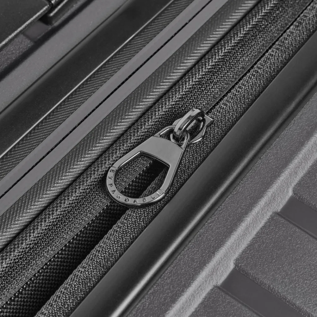 Pactastic Hartgepäck|4-Rollen Koffer<Collection 04 THE LARGE + 4 Rollen Trolley L 75 cm mit Dehnfalte anthracite-metallic