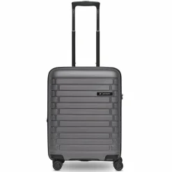 Pactastic Collection 04 THE CABIN + 4 Rollen Kabinentrolley S 55 cm mit Dehnfalte
