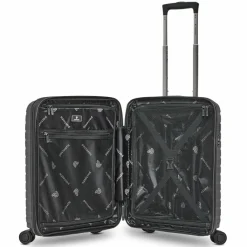 Pactastic Collection 04 THE CABIN + 4 Rollen Kabinentrolley S 55 cm mit Dehnfalte