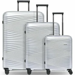 Pactastic Collection 02 THE THREE SET 4 Rollen Kofferset 3-teilig