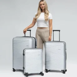 Pactastic Collection 02 THE THREE SET 4 Rollen Kofferset 3-teilig