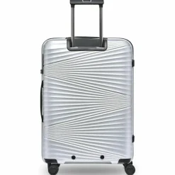 New Pactastic Collection 02 THE MEDIUM 4 Rollen Trolley 67 cm silver metallic 2
