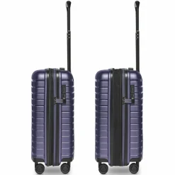 Pactastic Collection 04 THE CABIN + 4 Rollen Kabinentrolley S 55 cm mit Dehnfalte