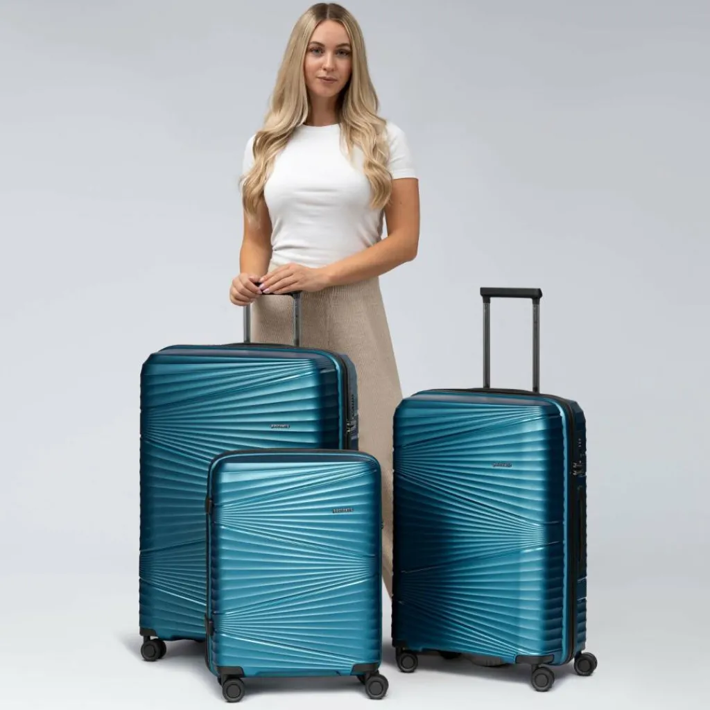 Pactastic Collection 02 THE THREE SET 4 Rollen Kofferset 3-teilig