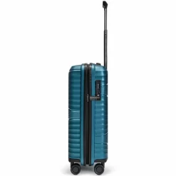 Discount Pactastic Collection 02 THE CABIN 4 Rollen Kabinentrolley 55 cm turquoise metallic 2
