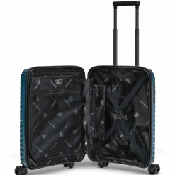 Discount Pactastic Collection 02 THE CABIN 4 Rollen Kabinentrolley 55 cm turquoise metallic 2
