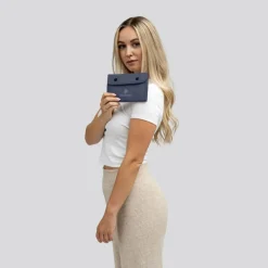 Pactastic Herrengeldbörsen Querformat|Damengeldbörsen Querformat<Urban Collection Geldbörse 17.5 cm dark blue