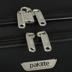 Paklite Weichgepäck|2-Rollen Koffer<Orlando 2 Rollen Trolley L 73 cm schwarz