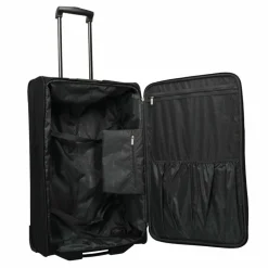 Paklite Weichgepäck|2-Rollen Koffer<Orlando 2 Rollen Trolley L 73 cm schwarz